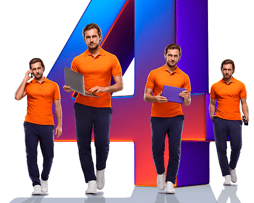 Великолепная четверка Ростелеком в&nbsp;деревня Карандаково (Орловская область)